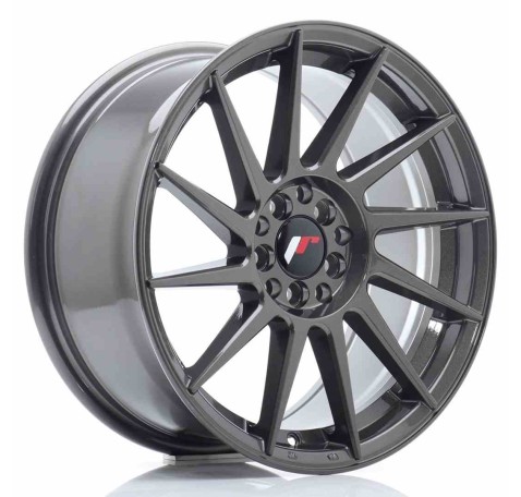 JR Wheels JR22 17x8 ET35 5x100/114 Hyper Gray