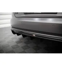 Diffuseur Arrière Complet V.1 Audi A4 S-line B9 (Version avec embouts d'échappement simples des deux côtés)