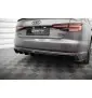Diffuseur Arrière Complet V.1 Audi A4 S-line B9 (Version avec embouts d'échappement simples des deux côtés)