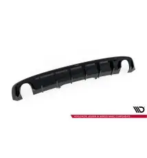 Diffuseur Arrière Complet V.1 Audi A4 S-line B9 (Version avec embouts d'échappement simples des deux côtés)