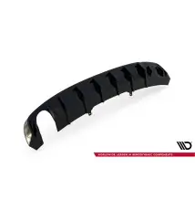 Diffuseur Arrière Complet V.1 Audi A4 S-line B9 (Version avec embouts d'échappement simples d'un côté)