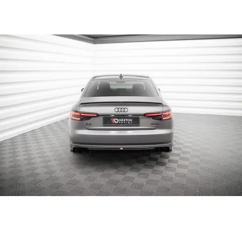 Diffuseur Arrière Complet V.1 Audi A4 S-line B9 (Version avec double embout d'échappement d'un côté)