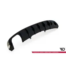 Diffuseur Arrière Complet V.1 Audi A4 S-line B9 (Version avec double embout d'échappement d'un côté)