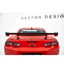 Carbon Spoiler With Internal Brackets Uprights Chevrolet Camaro SS Mk6 Facelift