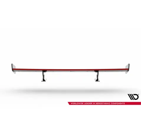 Carbon Spoiler With Internal Brackets Uprights + LED Chevrolet Camaro SS Mk6 Facelift