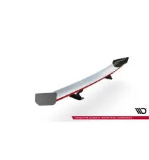 Carbon Spoiler With Internal Brackets Uprights + LED Chevrolet Camaro SS Mk6 Facelift