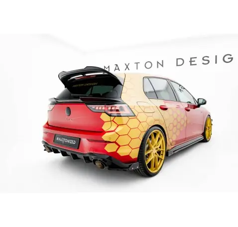 Plus Bas Spoiler Cap 3D Volkswagen Golf GTI / GTI Clubsport / R / R-Line / GTE / GTD Mk8 / Mk8 Facelift