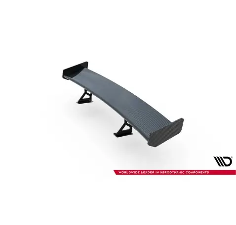 Carbon Spoiler With Internal Brackets Uprights Honda Civic SI Mk10