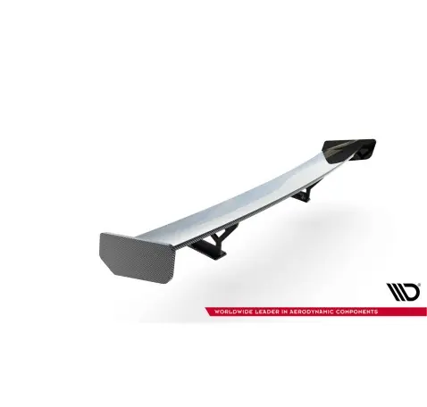 Carbon Spoiler With Internal Brackets Uprights Honda Civic SI Mk10