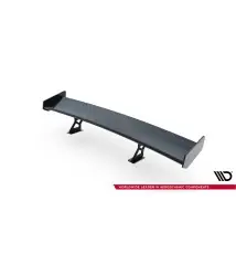 Carbon Spoiler With Internal Brackets Uprights + LED Honda Civic SI Mk10