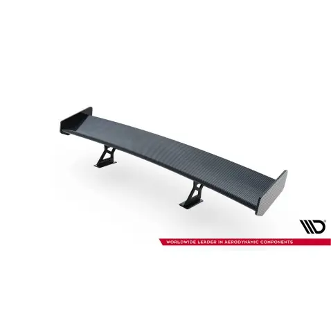 Carbon Spoiler With Internal Brackets Uprights + LED Honda Civic SI Mk10