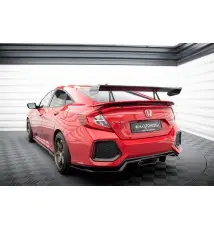 Carbon Spoiler With Upper Swan Mounting Honda Civic SI Mk10