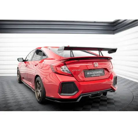 Carbon Spoiler With Upper Swan Mounting Honda Civic SI Mk10 Carbon Spoiler With Upper Swan Mounting Honda Civic SI Mk10