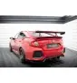 Carbon Spoiler With Upper Swan Mounting + LED Honda Civic SI Mk10