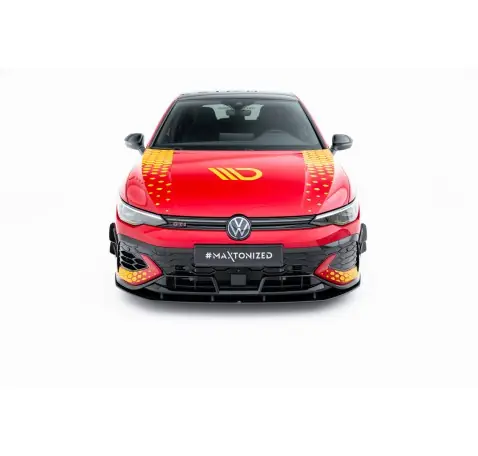 Street Pro Lame Du Pare-Chocs Avant Volkswagen Golf GTI Clubsport Mk8 Facelift