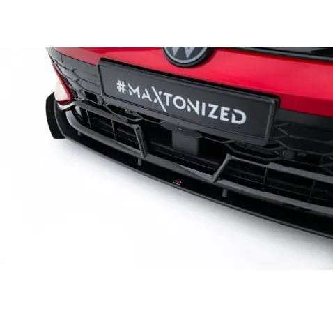 Street Pro Lame Du Pare-Chocs Avant + Flaps Volkswagen Golf GTI Clubsport Mk8 Facelift