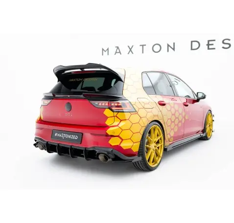 Street Pro Central Diffuseur Arriere V.2 Volkswagen Golf GTI Clubsport Mk8 Facelift