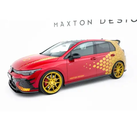 Street Pro Rajouts Des Bas De Caisse Volkswagen Golf GTI Clubsport Mk8 Facelift