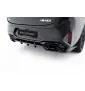 Arriere Splitter (avec une barre verticale) V.2 BMW X4 M-Pack G02 Facelift