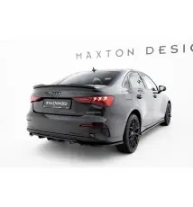 Arriere Splitter (avec une barre verticale) Audi A3 Sedan 8Y