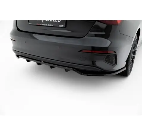 Arriere Splitter (avec une barre verticale) Audi A3 Sedan 8Y