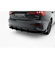 Street Pro Central Diffuseur Arriere + Flaps Audi A3 Sedan 8Y