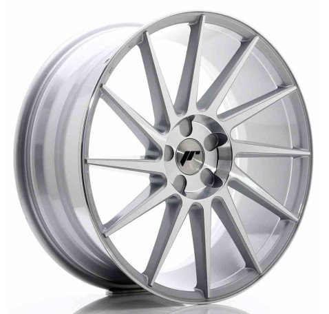 JR Wheels JR22 20x8,5 ET20-40 5H BLANK Silver Machined Face