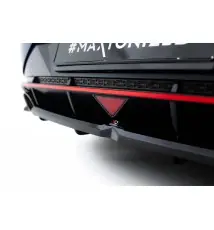 Central Arriere Splitter (avec une barre verticale) Hyundai Elantra N Mk7