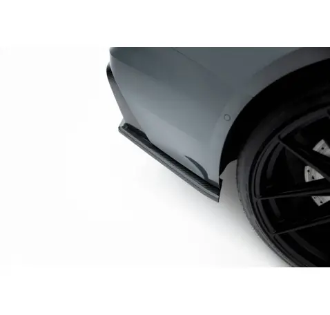 Fibre de Carbone Lames De Pare-Chocs Arrière Latérales Audi RS6 C8 / C8 Facelift