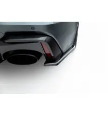 Fibre de Carbone Lames De Pare-Chocs Arrière Latérales Audi RS6 C8 / C8 Facelift