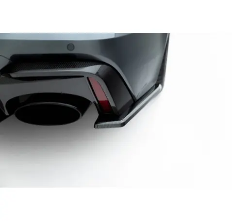 Fibre de Carbone Lames De Pare-Chocs Arrière Latérales Audi RS6 C8 / C8 Facelift