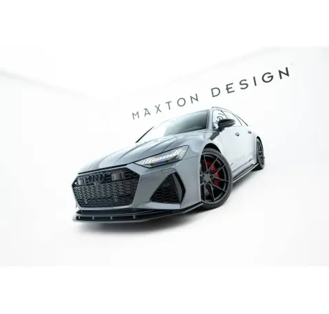 Set of Prepreg Carbon Fiber Splitters Audi RS6 C8 / C8 Facelift