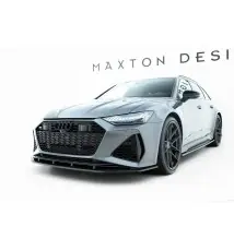 Set of Prepreg Carbon Fiber Splitters Audi RS6 C8 / C8 Facelift