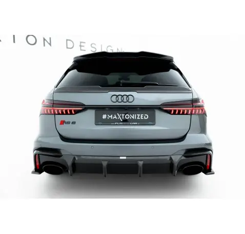 Set of Prepreg Carbon Fiber Splitters Audi RS6 C8 / C8 Facelift