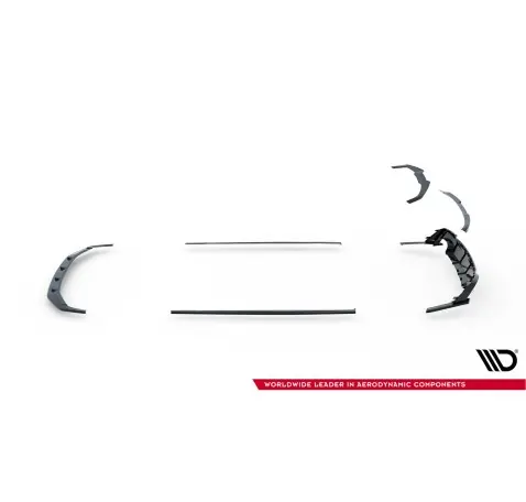 Set of Prepreg Carbon Fiber Splitters Audi RS6 C8 / C8 Facelift