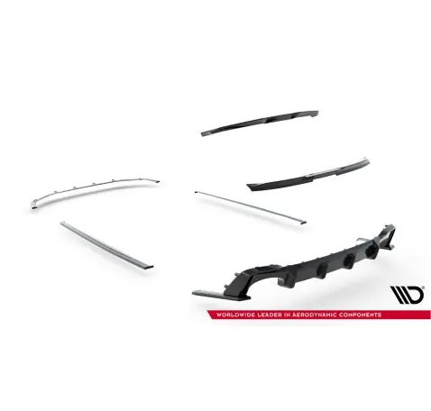 Set of Prepreg Carbon Fiber Splitters Audi RS6 C8 / C8 Facelift
