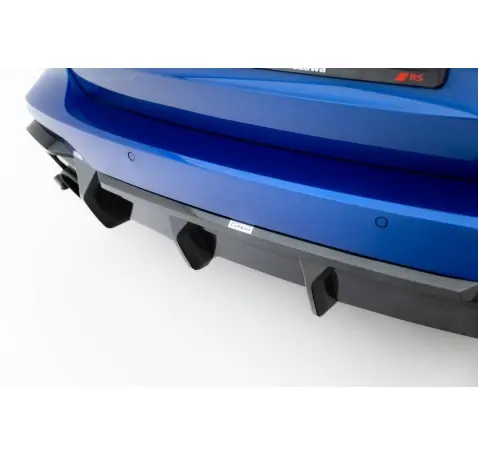 Fibre de Carbone Diffuseur Arrière Audi RS6 C8 (version with towbar)