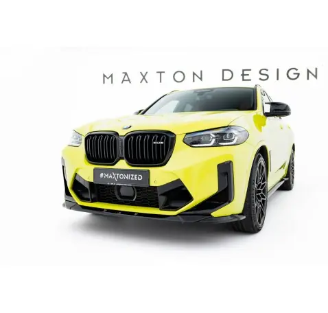 Lame Du Pare-Chocs Avant BMW X4M F98 Facelift