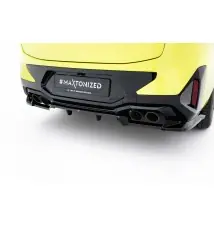 Arriere Splitter (avec une barre verticale) BMW X4M F98 Facelift