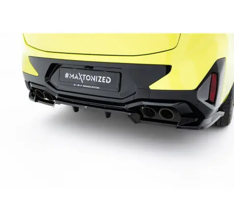 Arriere Splitter (avec une barre verticale) BMW X4M F98 Facelift