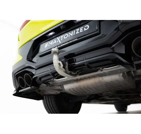 Arriere Splitter (avec une barre verticale) BMW X4M F98 Facelift