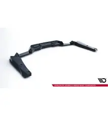 Arriere Splitter (avec une barre verticale) BMW X4M F98 Facelift