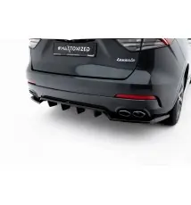 Arriere Splitter (avec une barre verticale) Maserati Levante GT Mk1 Facelift