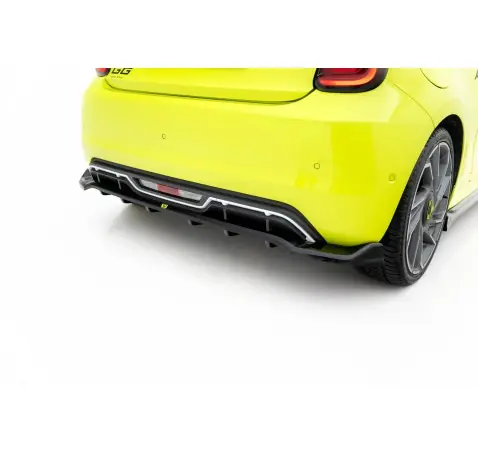 Arriere Splitter (avec une barre verticale) Abarth 500e