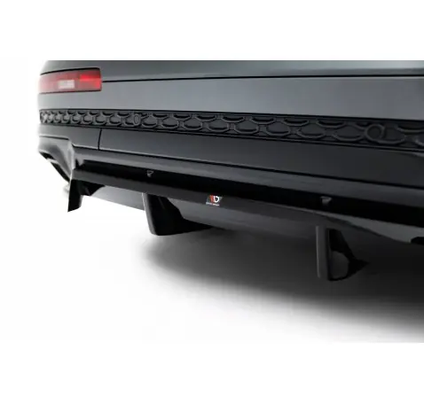 Arriere Splitter (avec une barre verticale) Audi Q7 S-Line Mk2 Facelift 2