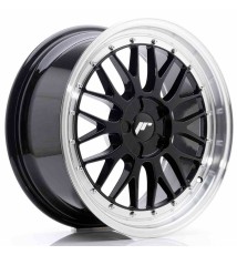 JR Wheels JR23 18x8,5 ET25-48 5H BLANK Gloss Black w/Machined Lip