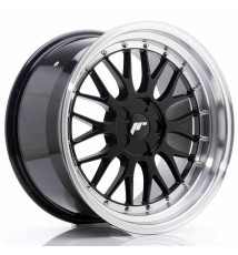 JR Wheels JR23 18x9,5 ET25-48 5H BLANK Gloss Black w/Machined Lip