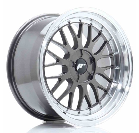 JR Wheels JR23 18x9,5 ET25-48 5H BLANK Hyper Gray w/Machined Lip