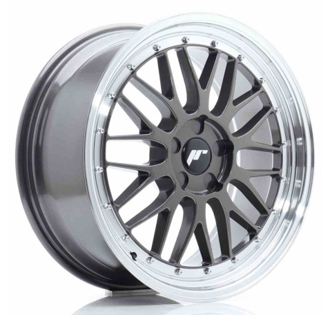 JR Wheels JR23 19x8,5 ET20-50 5H BLANK Hyper Gray w/Machined Lip