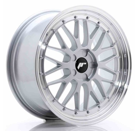 JR Wheels JR23 19x8,5 ET20-50 5H BLANK Hyper Silver w/Machined Lip